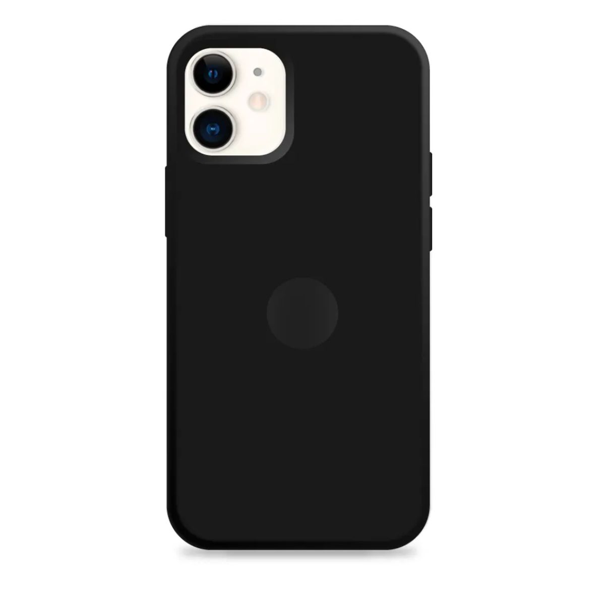 CASE - CASE SILICONA PARA IPHONE 11 - NEGRO
