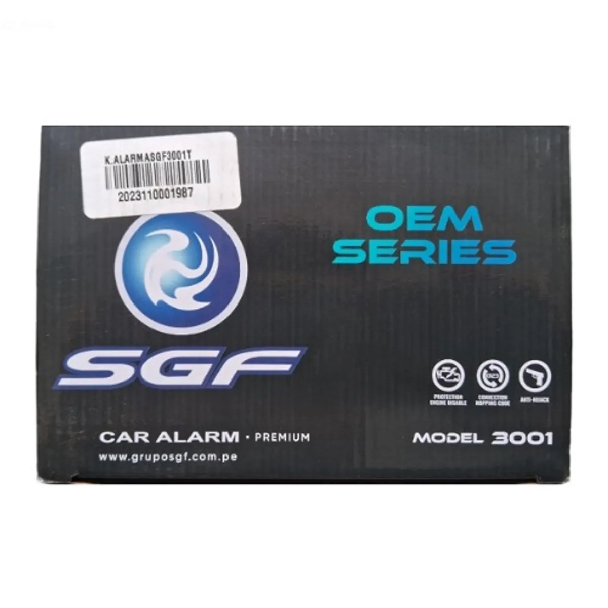 GENERICO - ALARMA INTEGRADA PREMIUM SGF 3001 PARA CONTROLES ORIGINALES