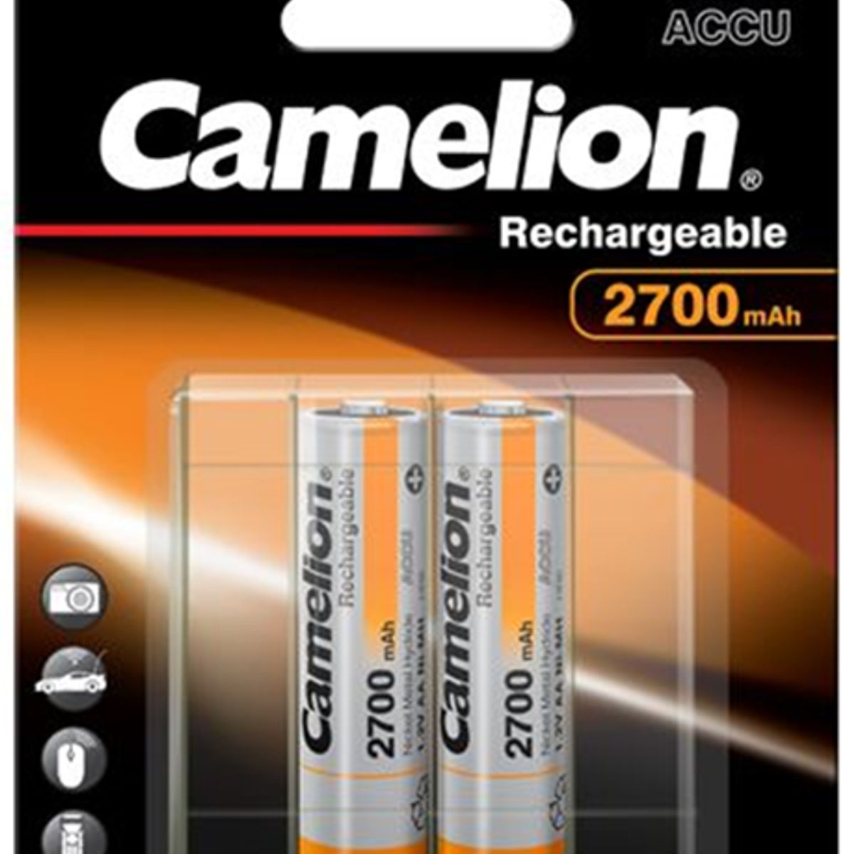 CAMELION - PACK DE 8 PILAS CAMELION AA 2700MAH