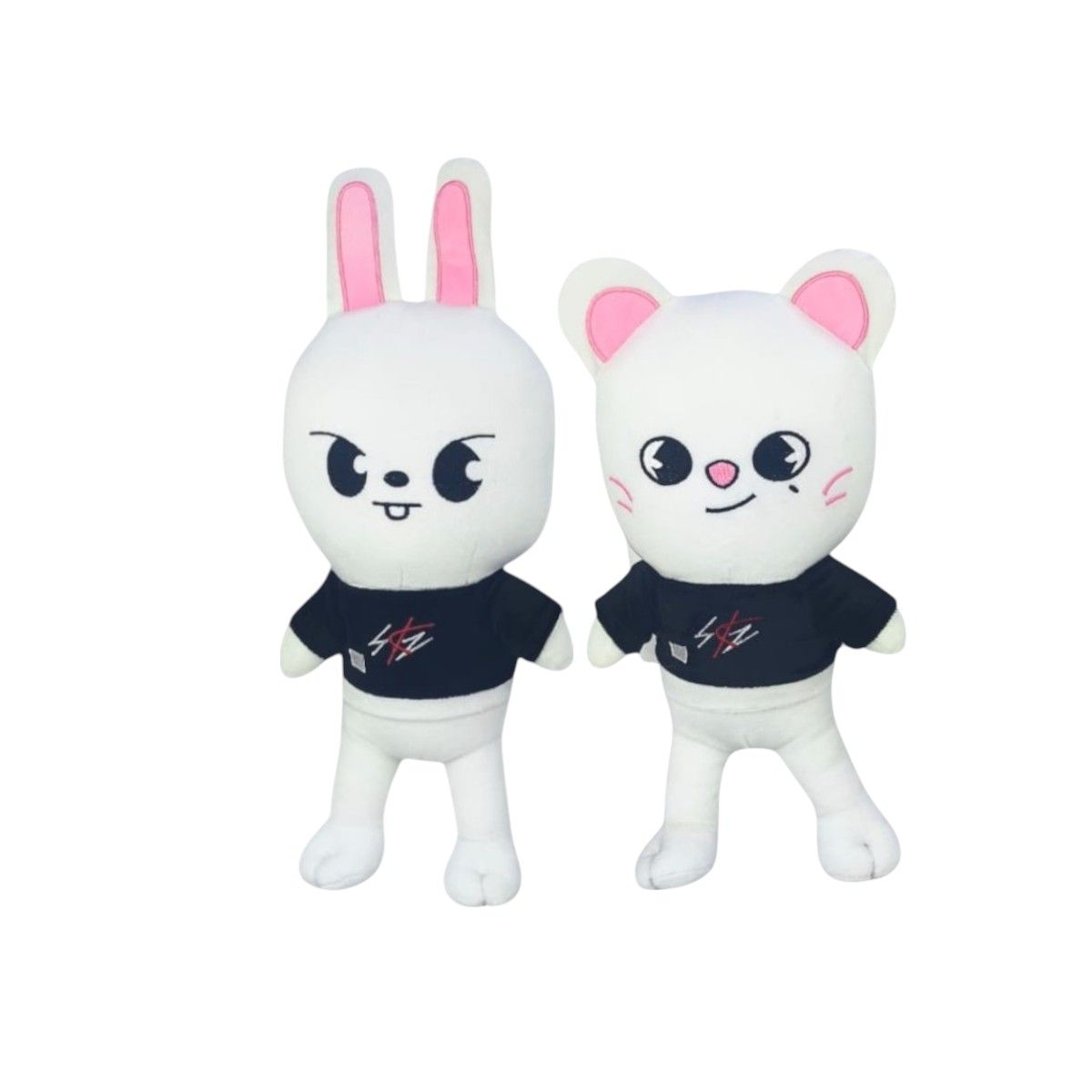 GENERICO - Pack 2 peluche Stray Kids Leebit y Jiniret