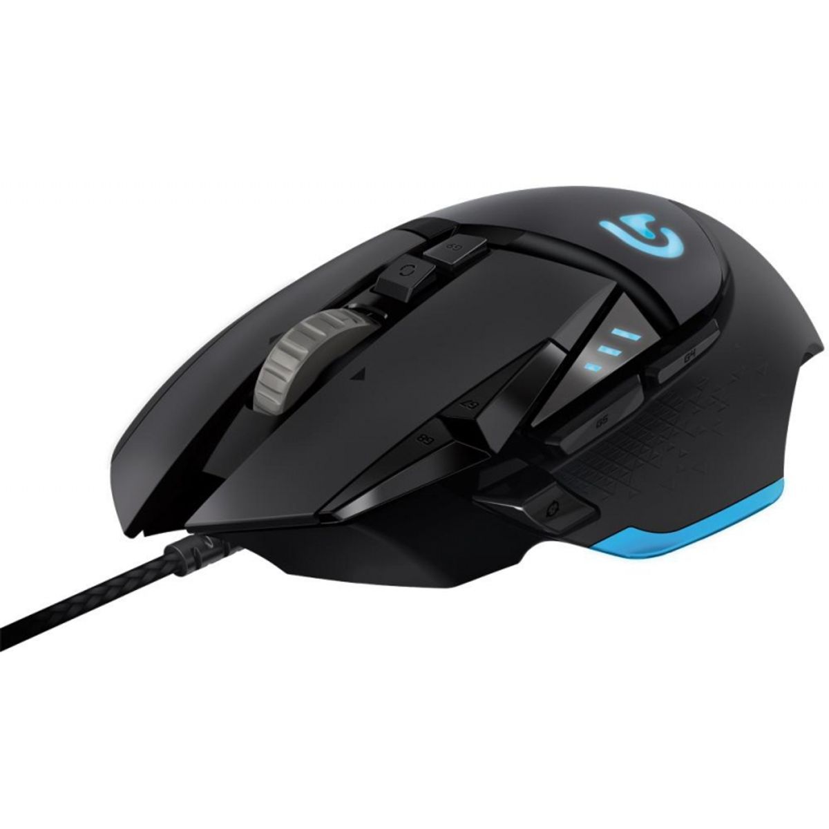 LOGITECH - Mouse Gamer cable Logitech G502 HERO-Negro