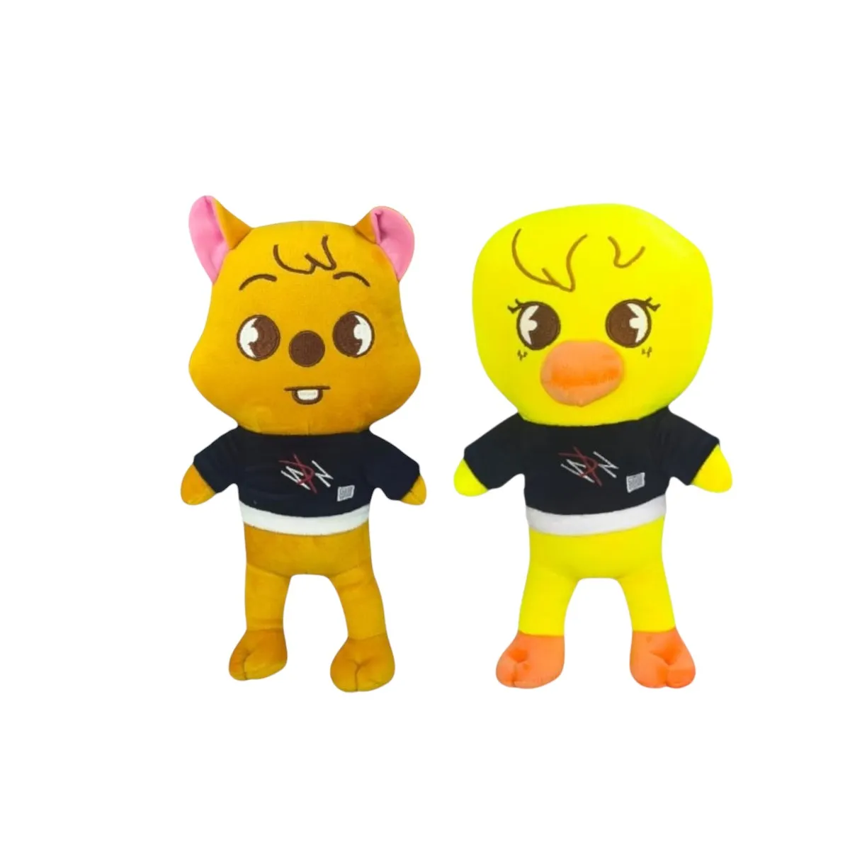 GENERICO - Pack 2 peluche Stray Kids Han Kuokka y BBokAri