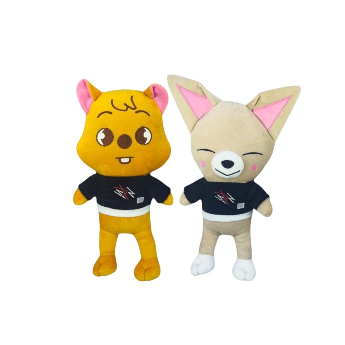 GENERICO - Pack 2 peluche Stray Kids Han Kuokka y Foxi-NY