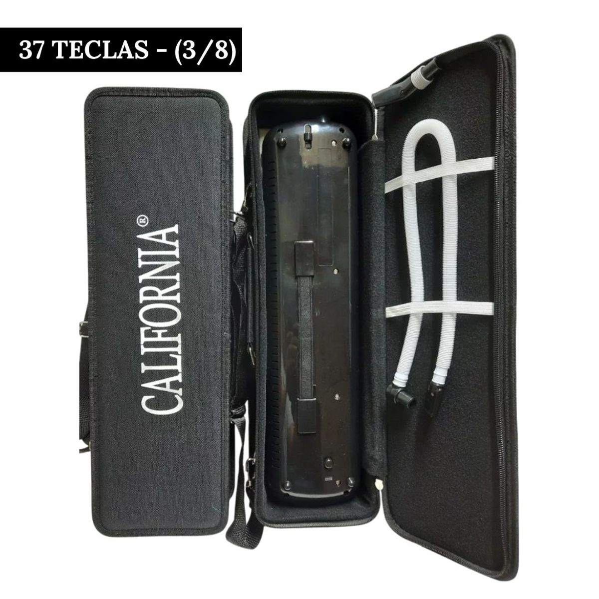 CALIFORNIA - Melodica de 37 teclas "CALIFORNIA" - Negro