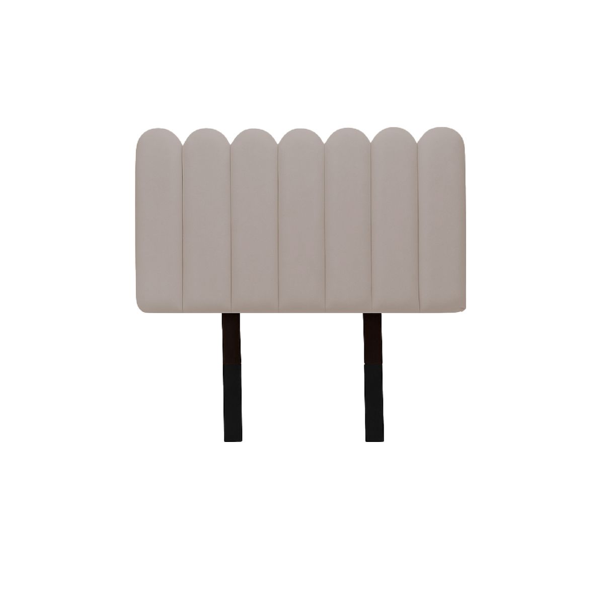 MUEBLES MACRUMO - Cabecera Alta Ginebra de 1.5 Plz - Color Beige oscuro