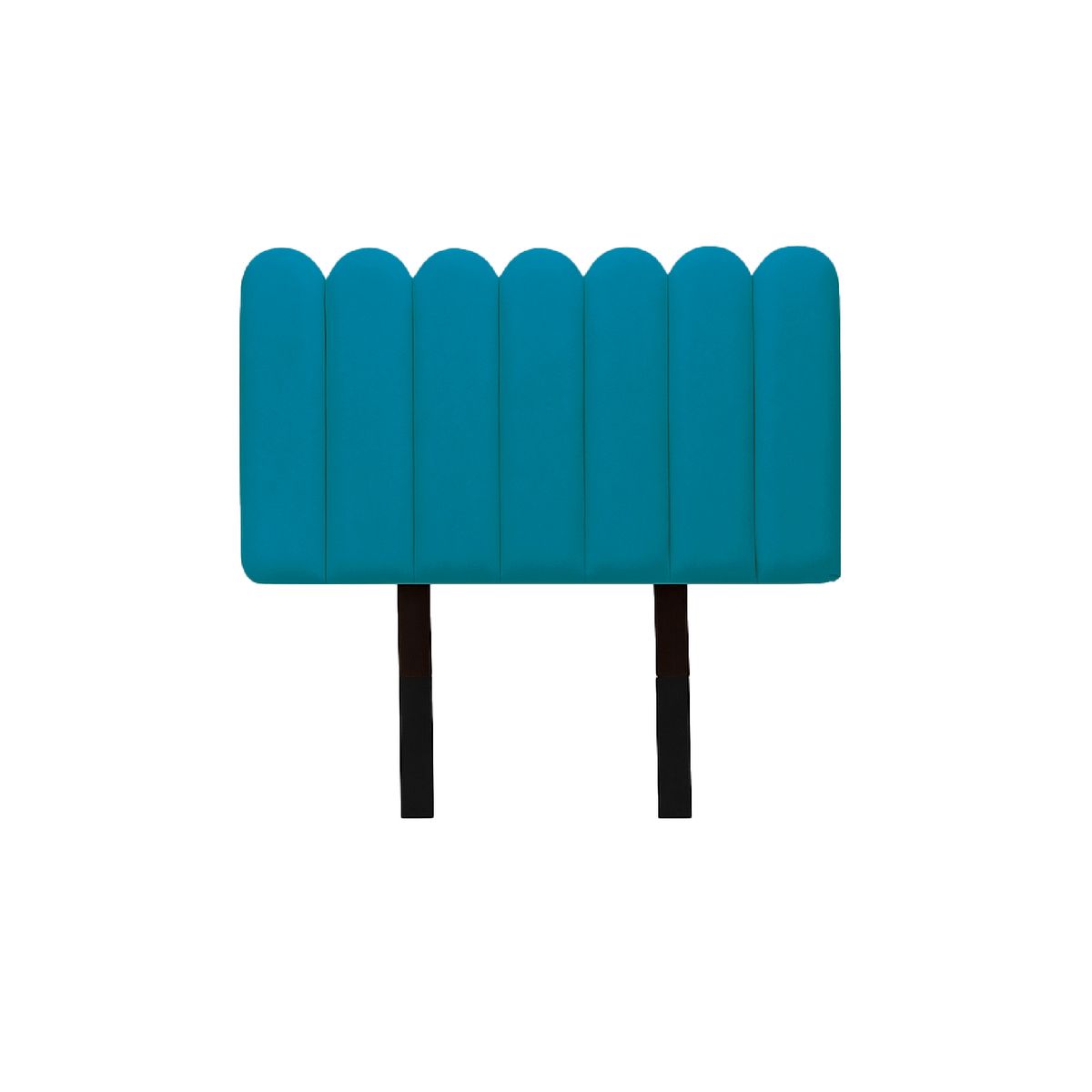 MUEBLES MACRUMO - Cabecera Alta Ginebra de 1.5 Plz - Color Turquesa