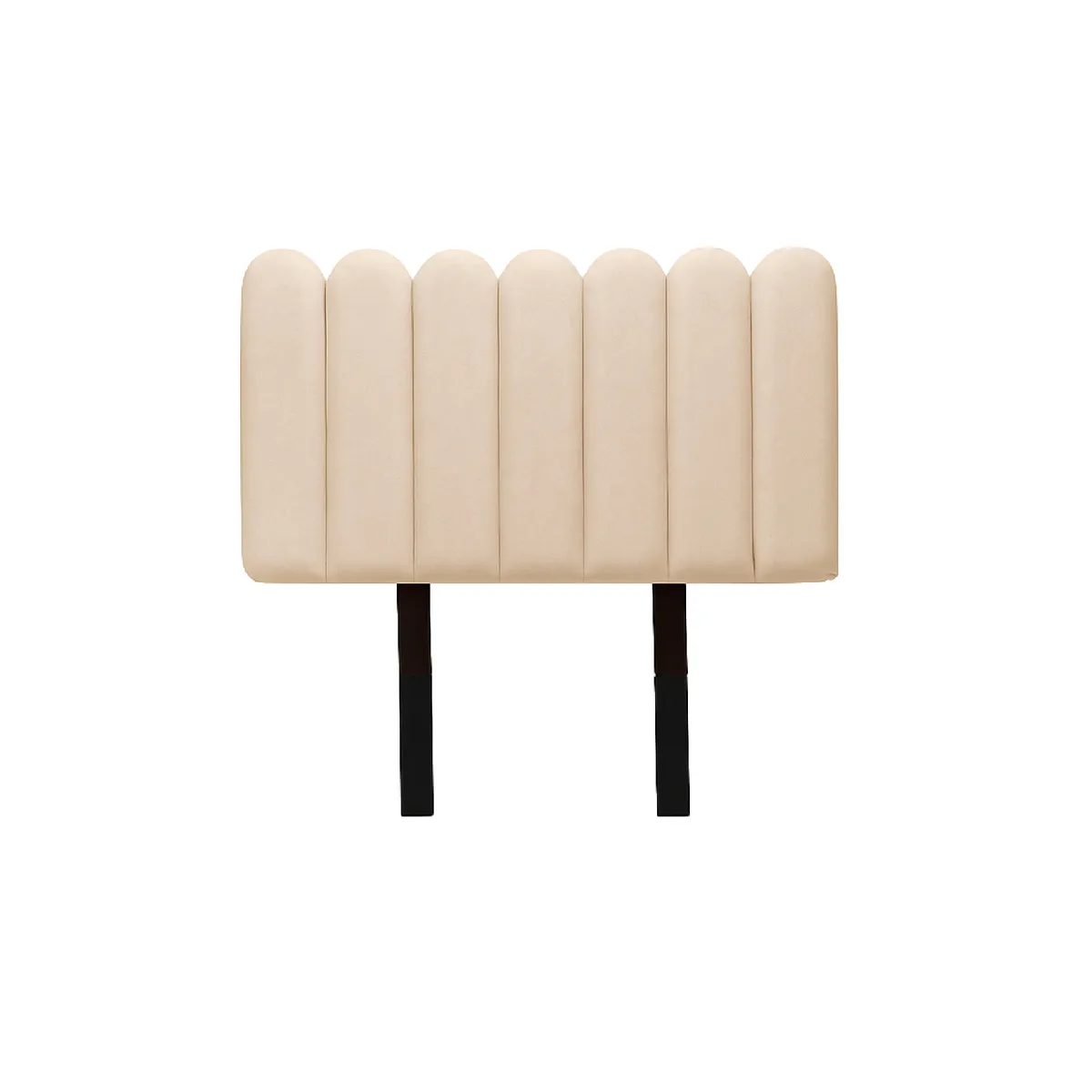 MUEBLES MACRUMO - Cabecera Alta Ginebra de 2 Plz - Color Beige claro