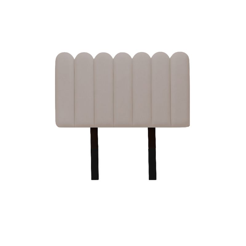 MUEBLES MACRUMO - Cabecera Alta Ginebra de 2 Plz - Color Beige oscuro