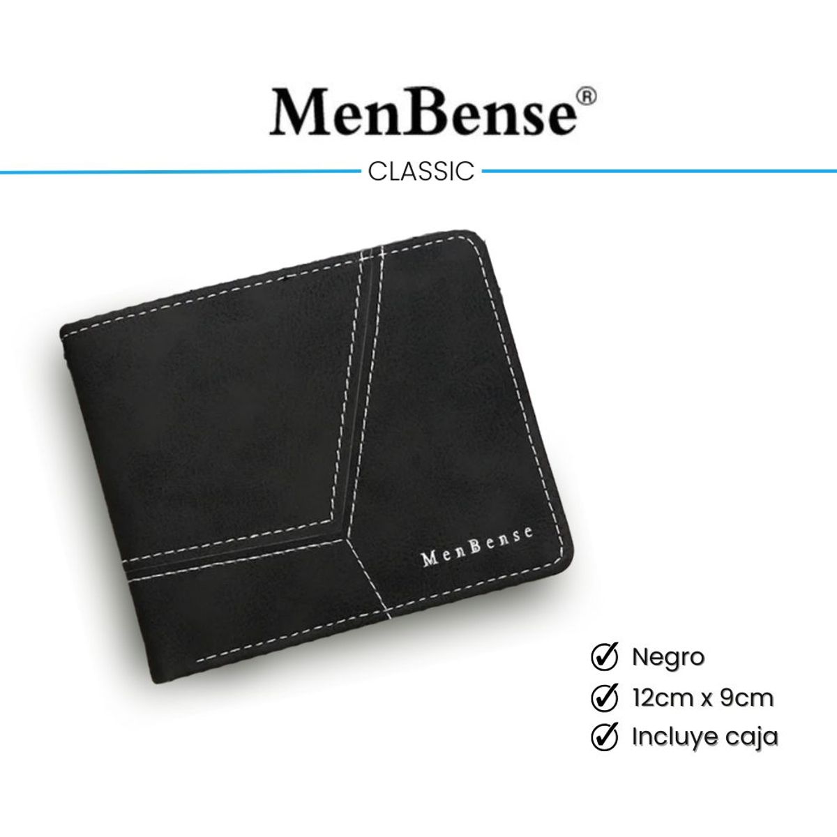 GENERICO - Billetera de cuero Menbense - Elegante