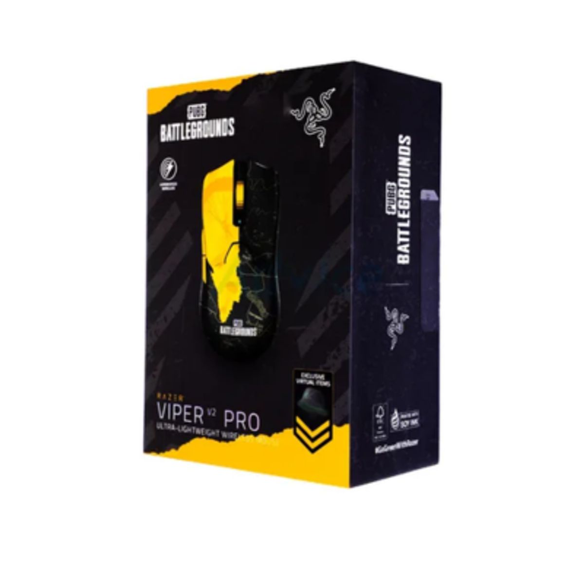RAZER - MOUSE RAZER VIPER V2 PRO PUBG BATTLEGROUNDS ED WIRELESS BLACK RZ01-04390600-R3M1