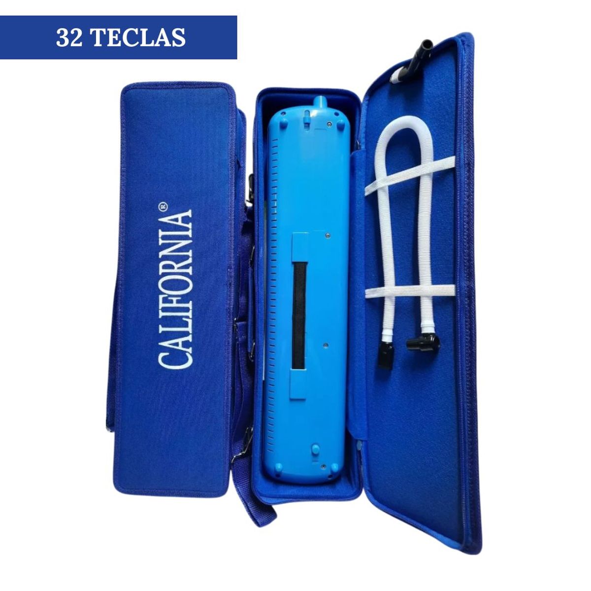CALIFORNIA - Melodica de 32 teclas Azul "CALIFORNIA"
