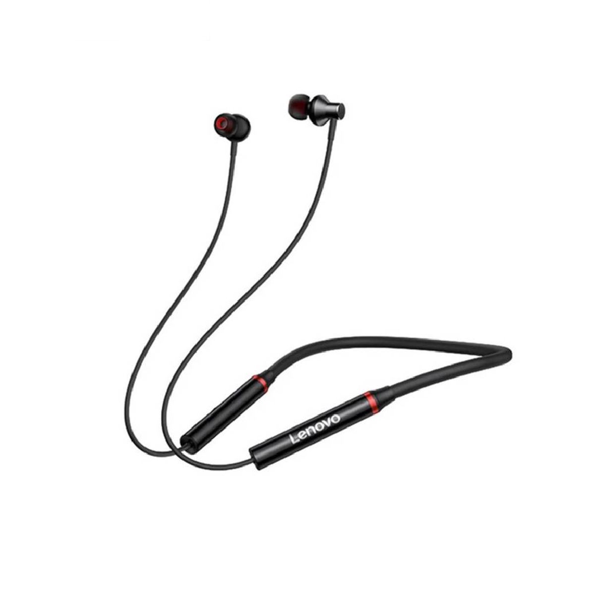 LENOVO - Audífonos Bluetooth Deportivos Neckband Lenovo HE05X Negro