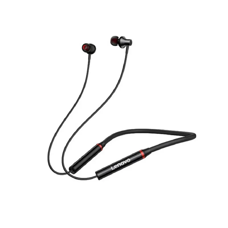 LENOVO - Audífonos Bluetooth Deportivos Neckband Lenovo HE05X Negro