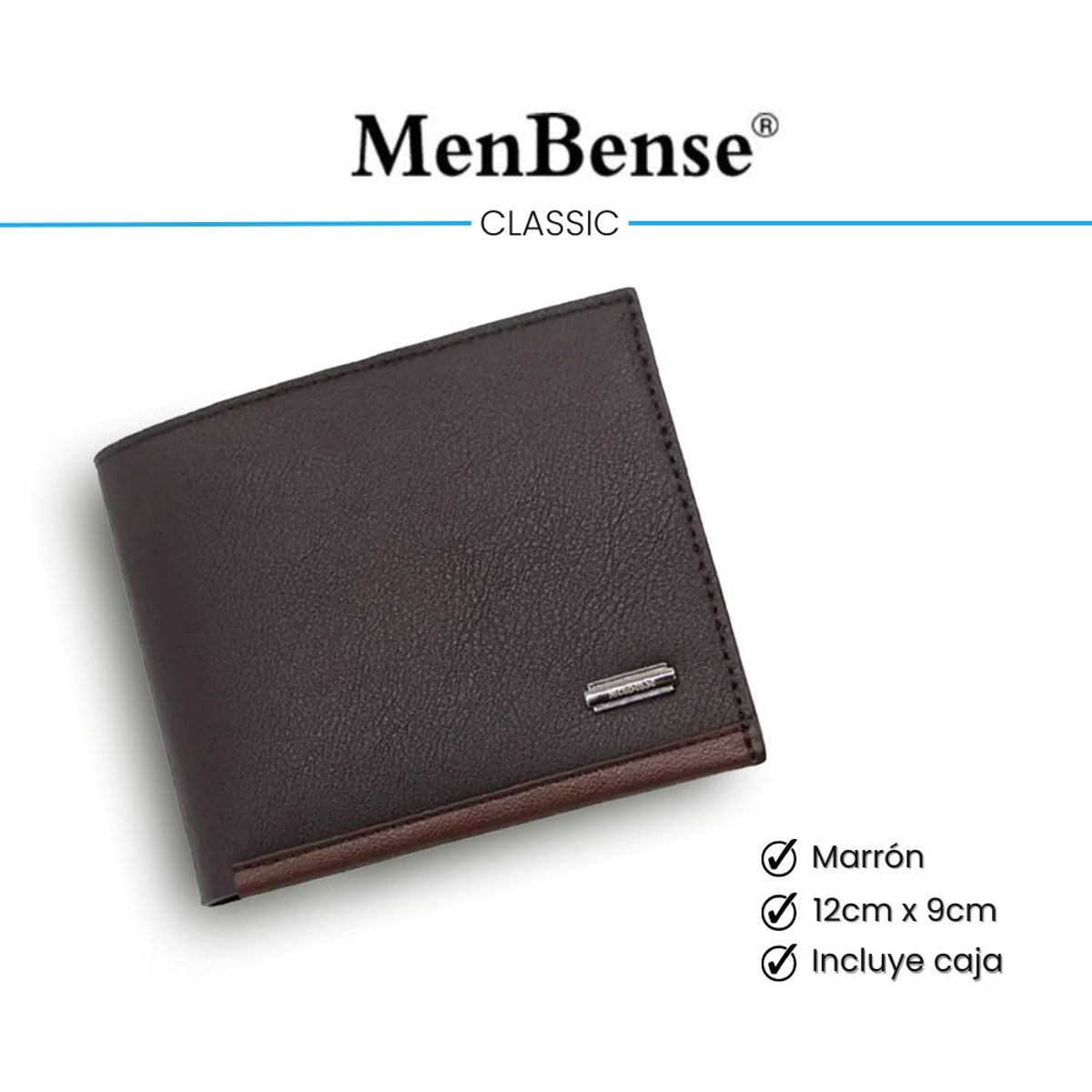 GENERICO - Billetera de cuero Menbense - Elegante