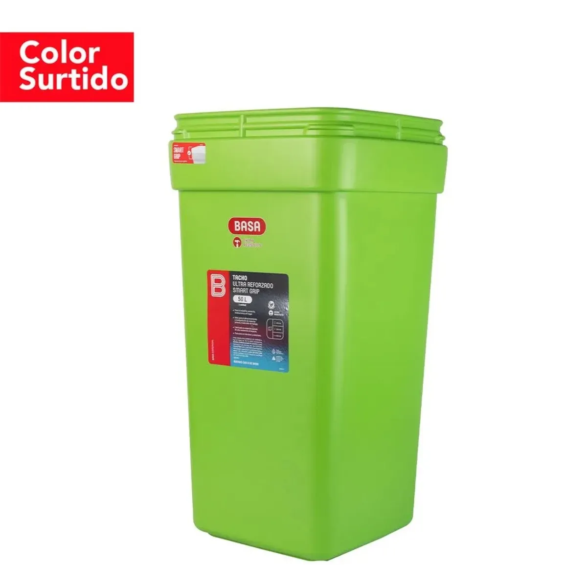 BASA - Tacho Ultra Reforzado Smart Grip 50L
