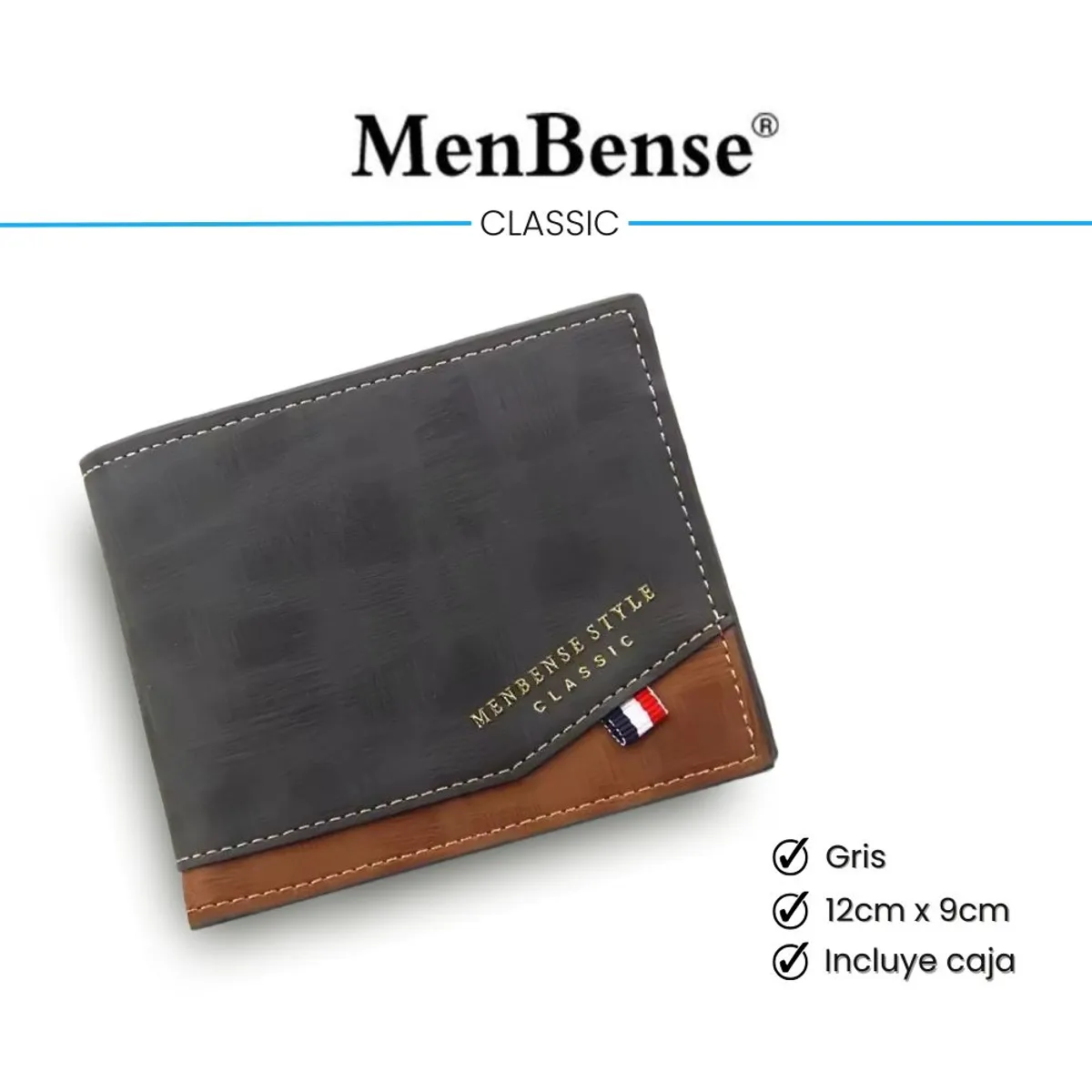 GENERICO - Billetera de cuero Menbense - Elegante