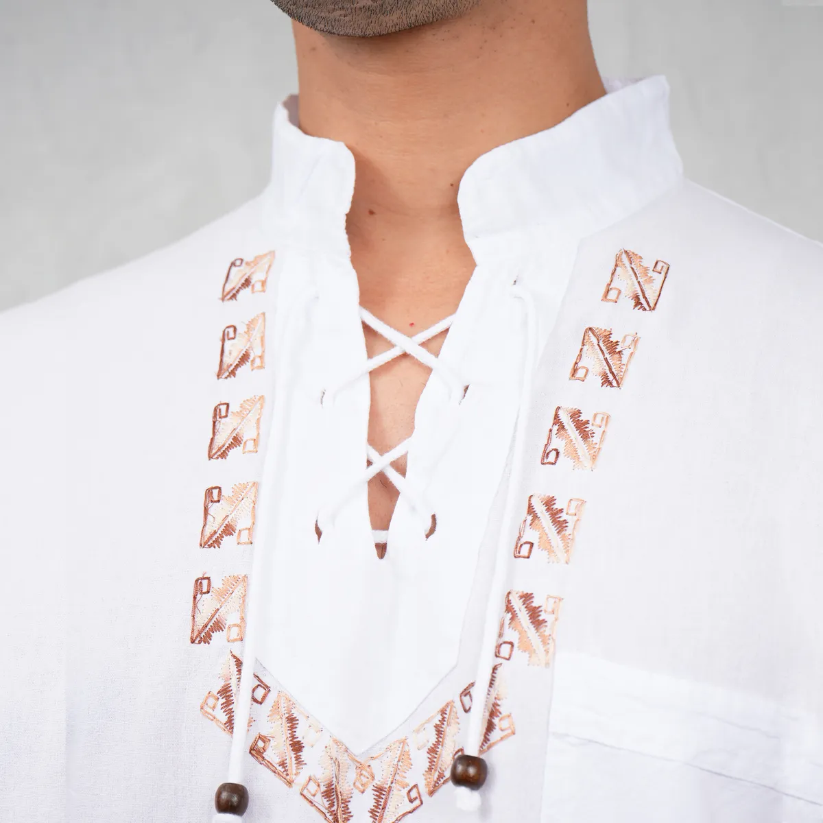 FORBER - Camisa Blanca Manga Corta Hombre