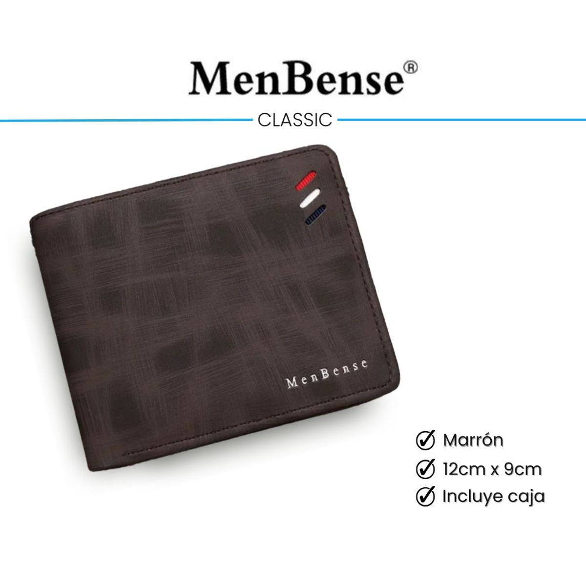 GENERICO - Billetera de cuero Menbense - Elegante