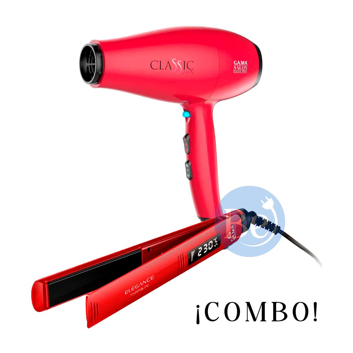 GAMA - Combo Gama Alisadora EleganceBECHS0000001072 y Secador Classic