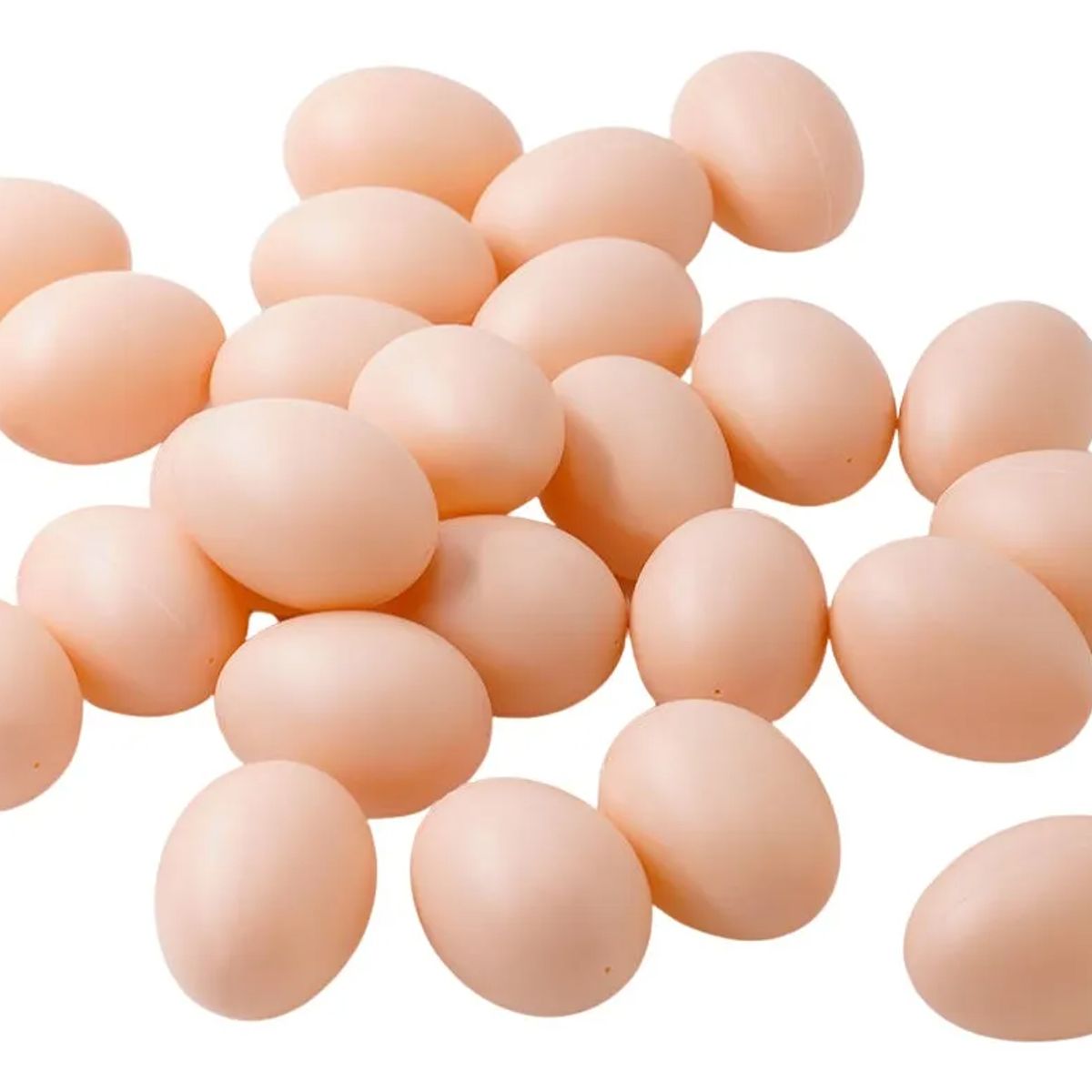 GENERICO - HUEVOS DE GALLINA FALSO GRANDE PACK X15