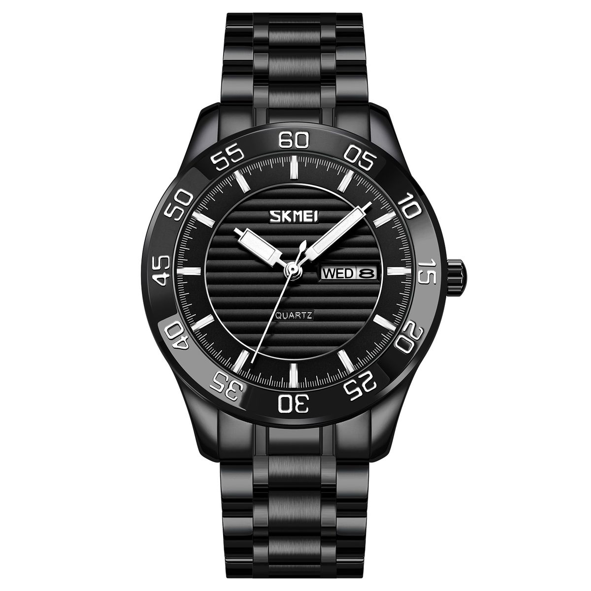 SKMEI - Reloj Skmei 9293 NEGRO analógo Correa Acero