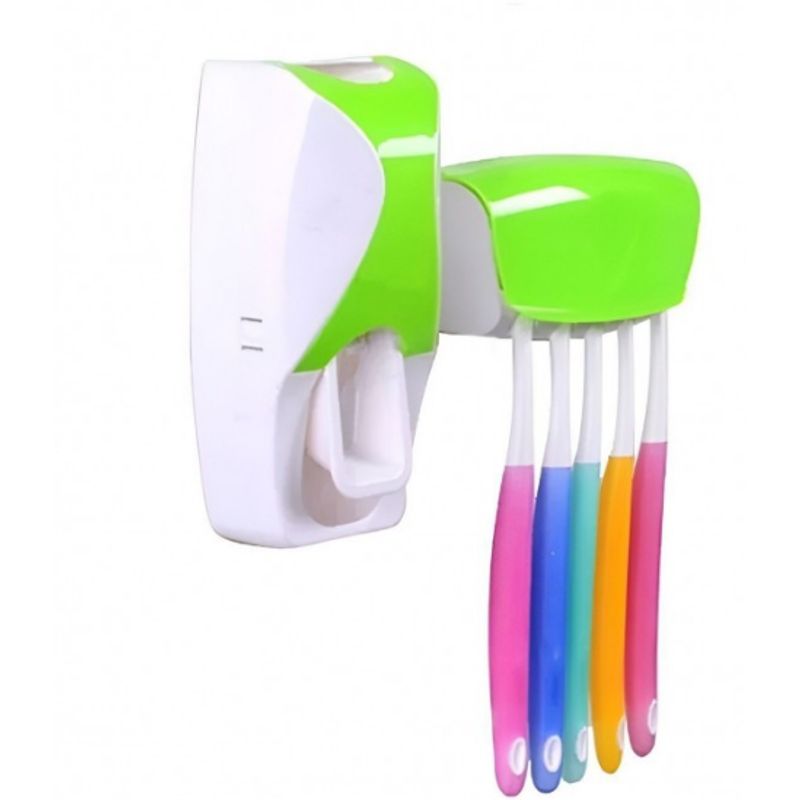 GENERICO - Dispensador De Pasta De dientes Soporte Para Cepillo de Dientes