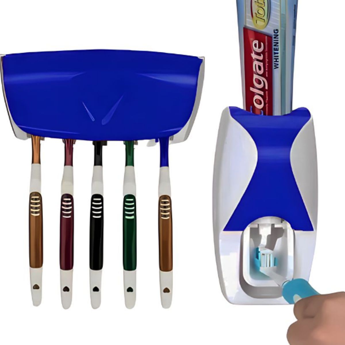 GENERICO - Dispensador De Pasta De dientes Soporte Para Cepillo de Dientes