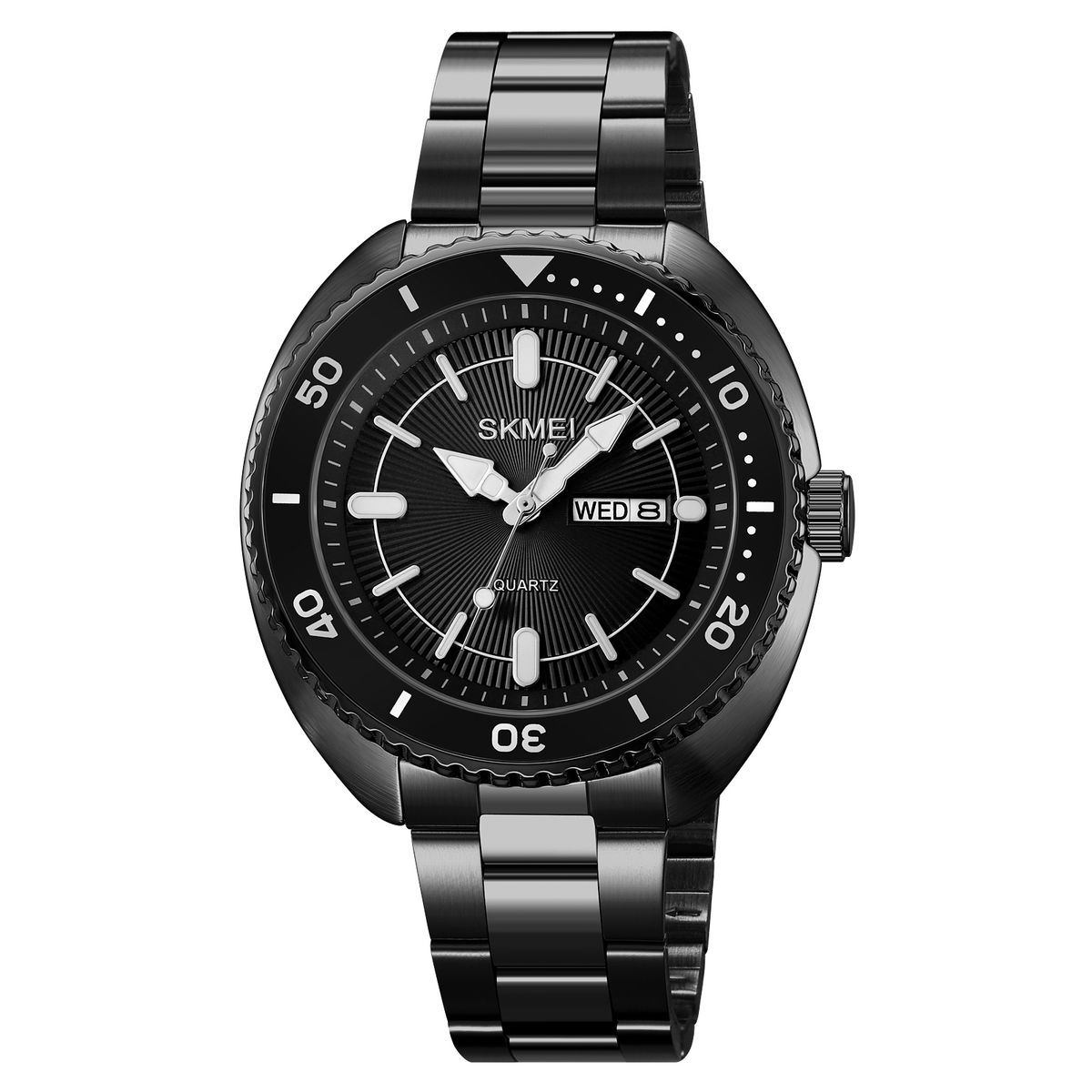 Skmei - Reloj Skmei 2256 NEGRO analógo Correa Acero