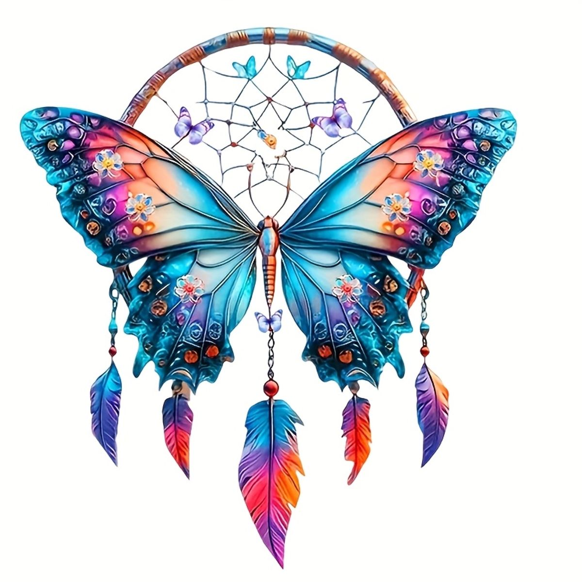 VATYERTY - Un deslumbrante atrapaluz con forma de mariposa