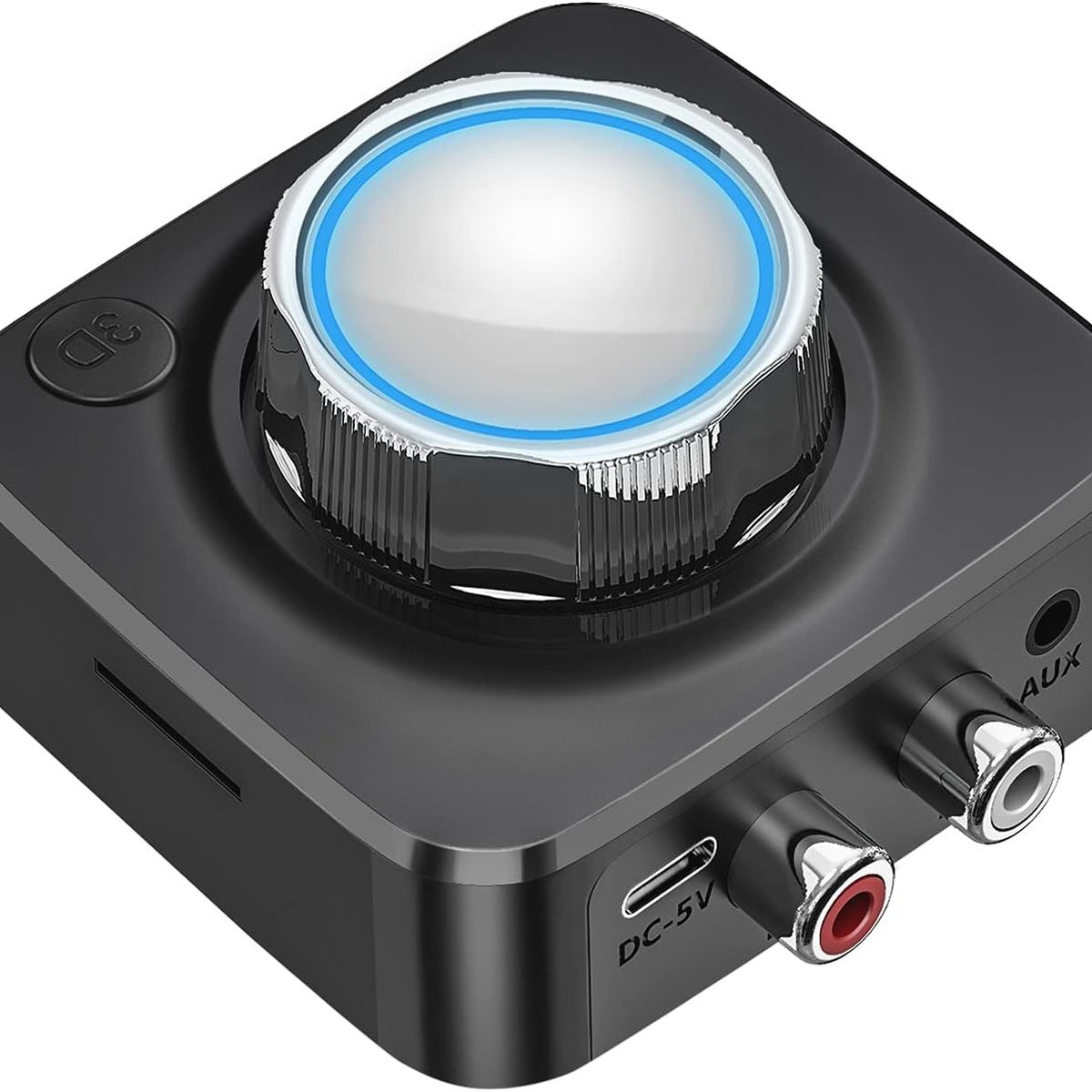 GENERICO - Adaptador Receptor De Audio Bluetooth - Negro