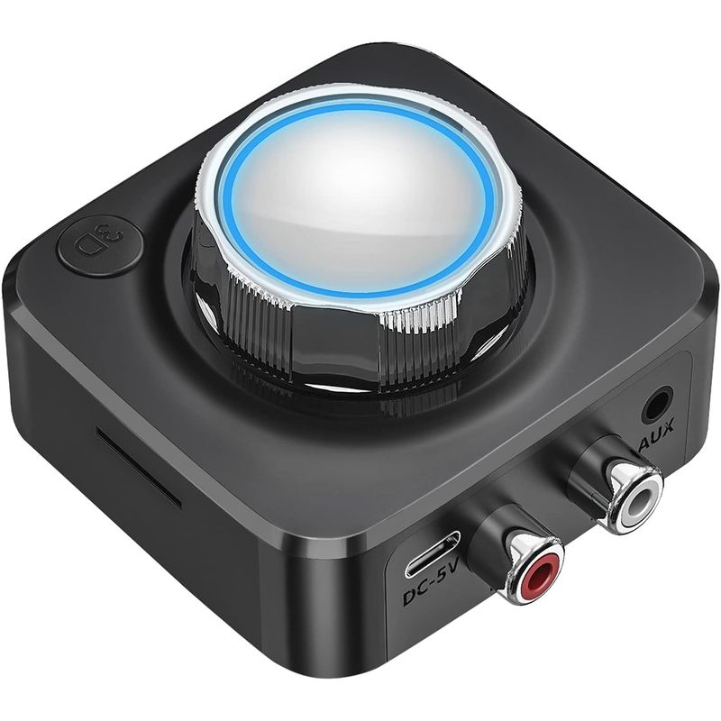 GENERICO - Adaptador Receptor De Audio Bluetooth - Negro
