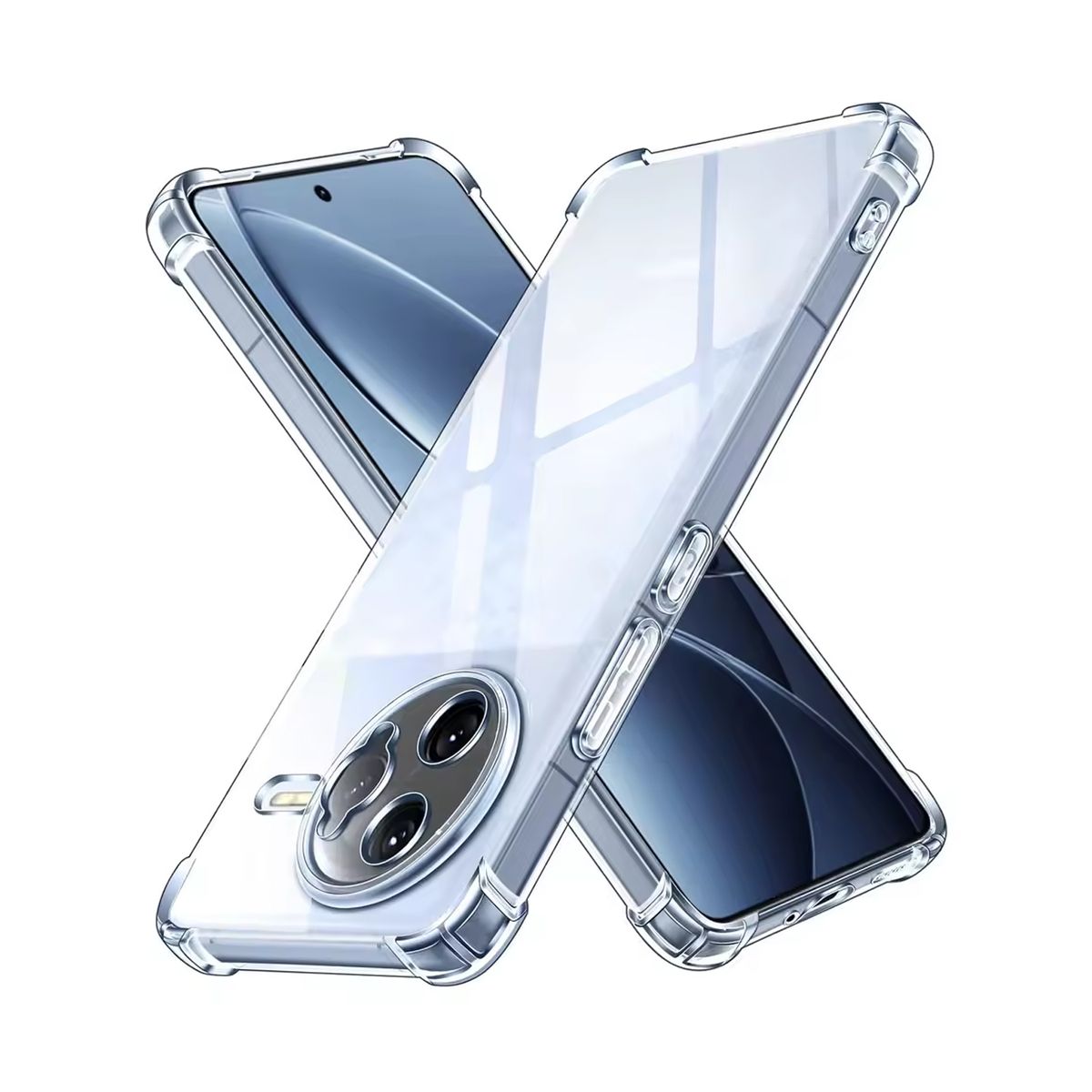 GENERICO - Case Funda Protector para POCO F7 ULTRA - TRANSPARENTE ANTI IMPACTO