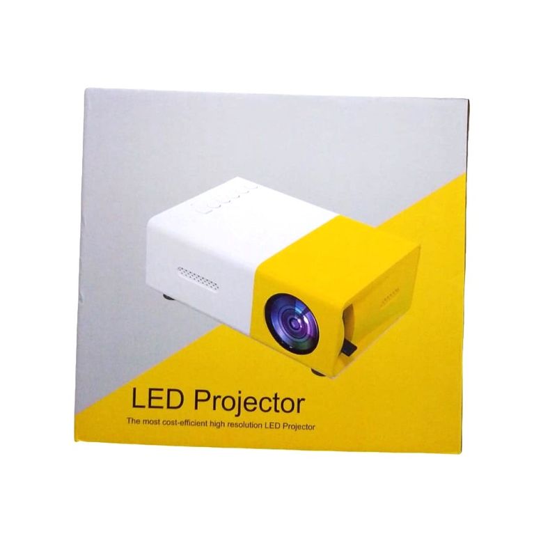 GENERICO - Mini Led Proyector - Amarillo