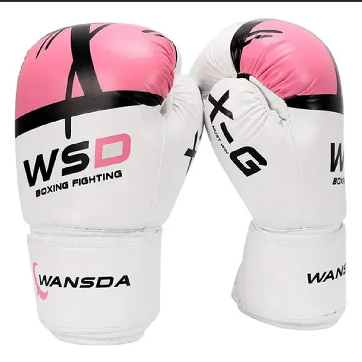 GENERICO - Guante De Box Profesional 14 Onzas WSD rosado Fitness
