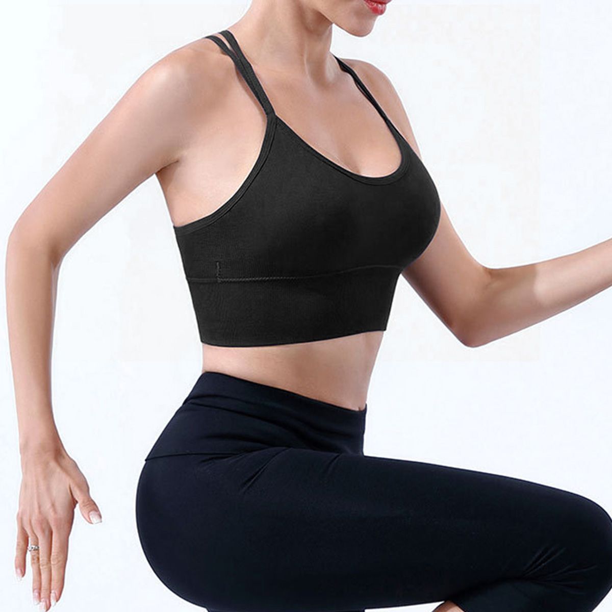 DENISASAA - Sostén Deportivo Elasticado Mujer  Peto Sujetador