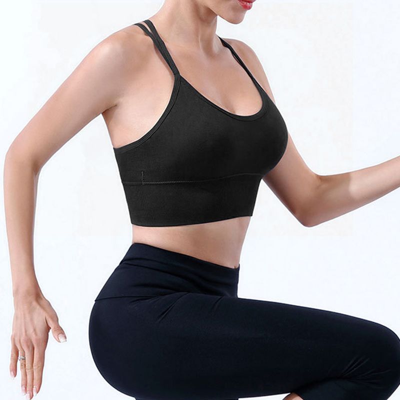 DENISASAA - Sostén Deportivo Elasticado Mujer  Peto Sujetador