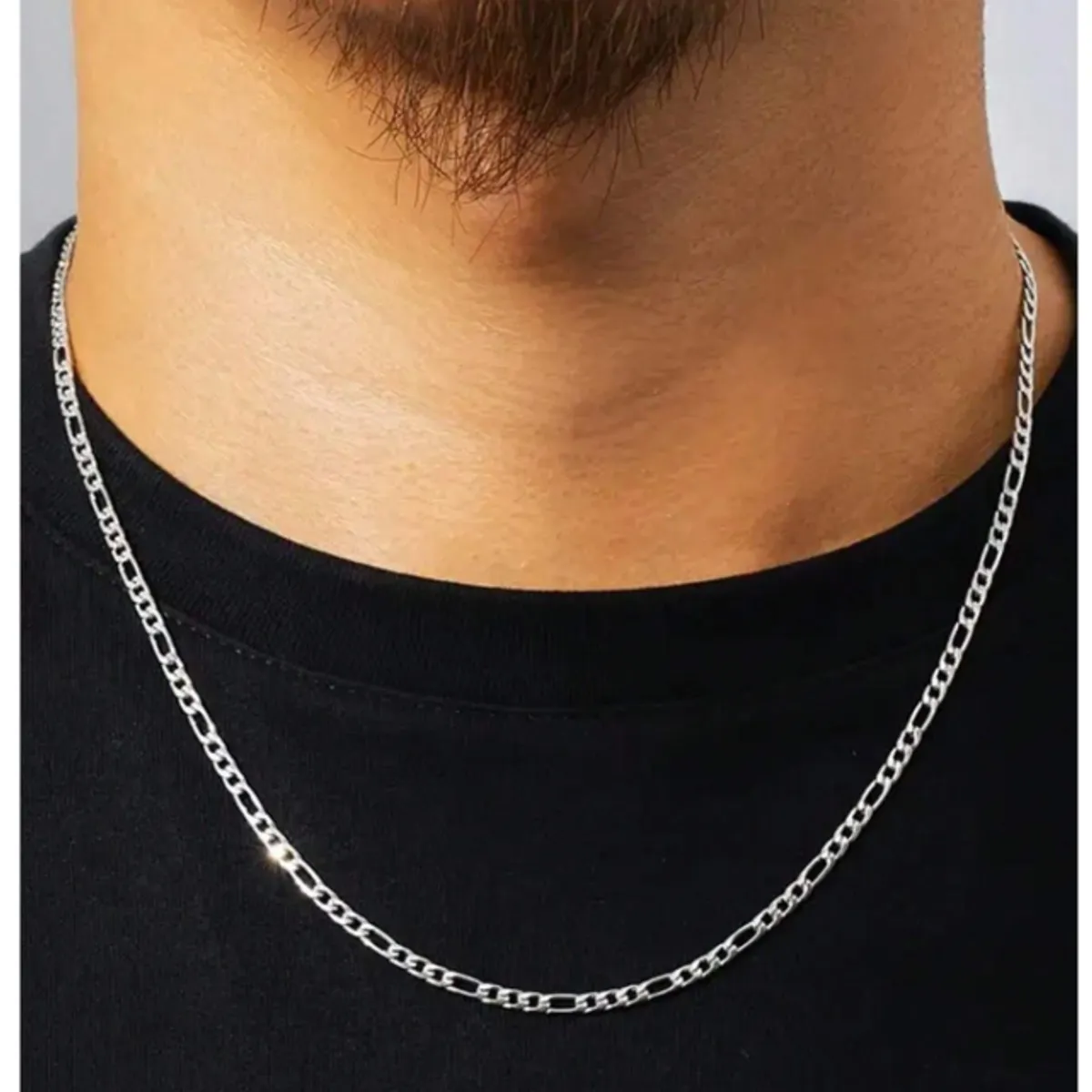 GENERICO - COLLAR TIPO CARTIER DE ACERO INOXIDABLE HOMBRE