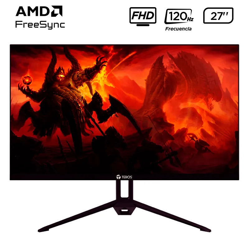 TEROS - Monitor Teros TE-2713S 27 FHD IPS 120Hz 1ms con Parlantes