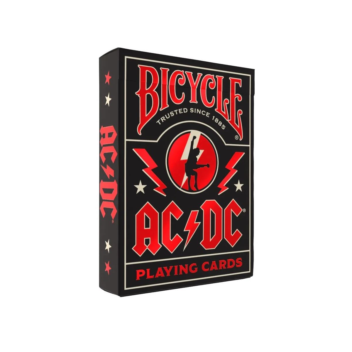 GENERICO - Cartas Poker AC-DC Bicycle Original Papel No Impermeables