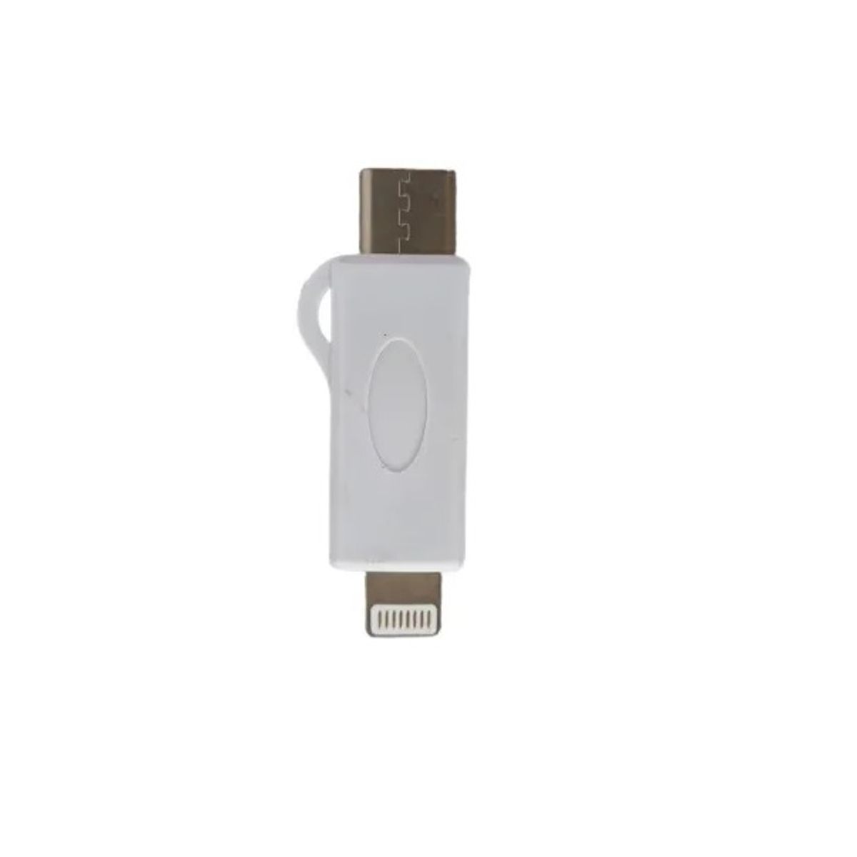 GENERICO - ADAPTADOR DE ILUMINACIÓN MICRO USB SR CONECTOR A TIPO C Y LIGHTNING