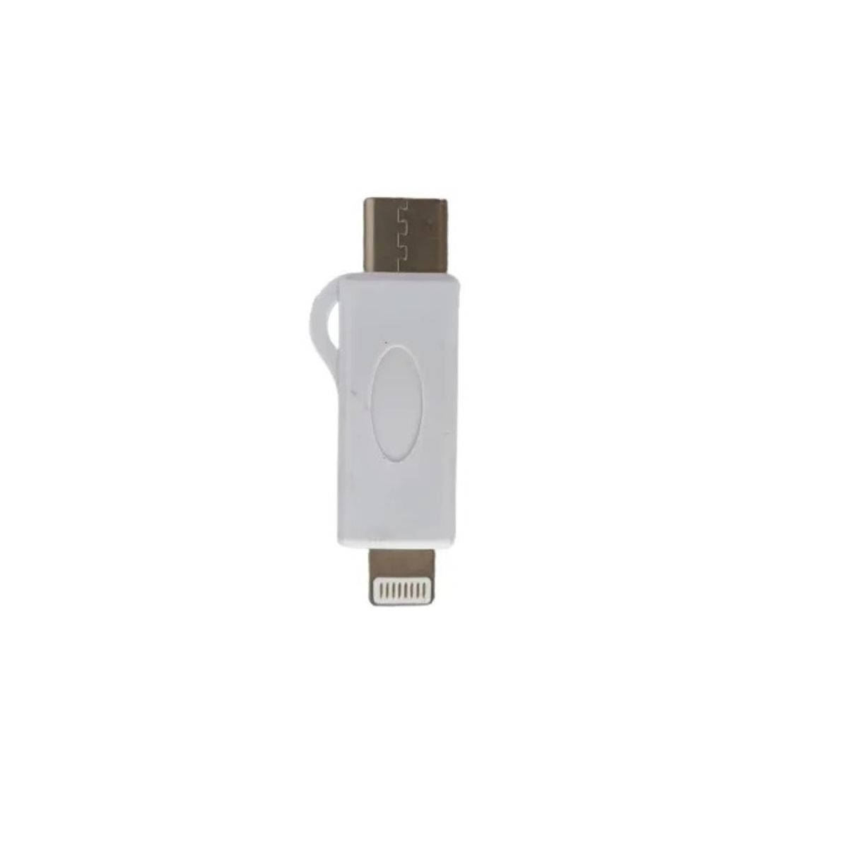 GENERICO - ADAPTADOR DE ILUMINACIÓN MICRO USB SR CONECTOR A TIPO C Y LIGHTNING