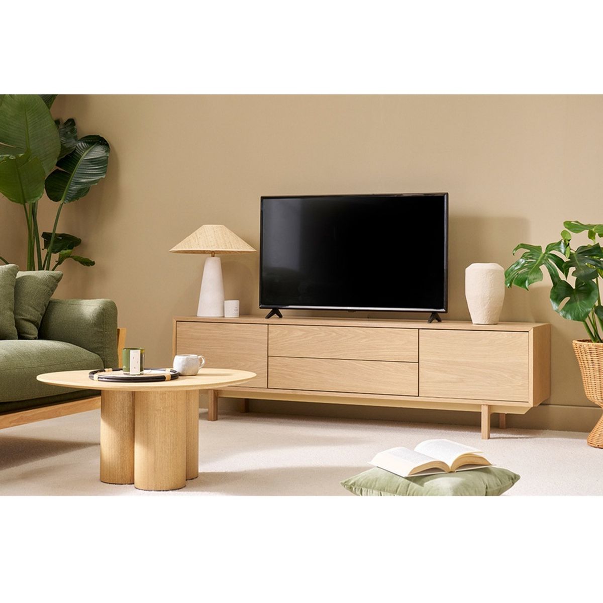 R&R MUEBLES - Mueble de TV Moderno 65 Renako Duna R&R MUEBLES