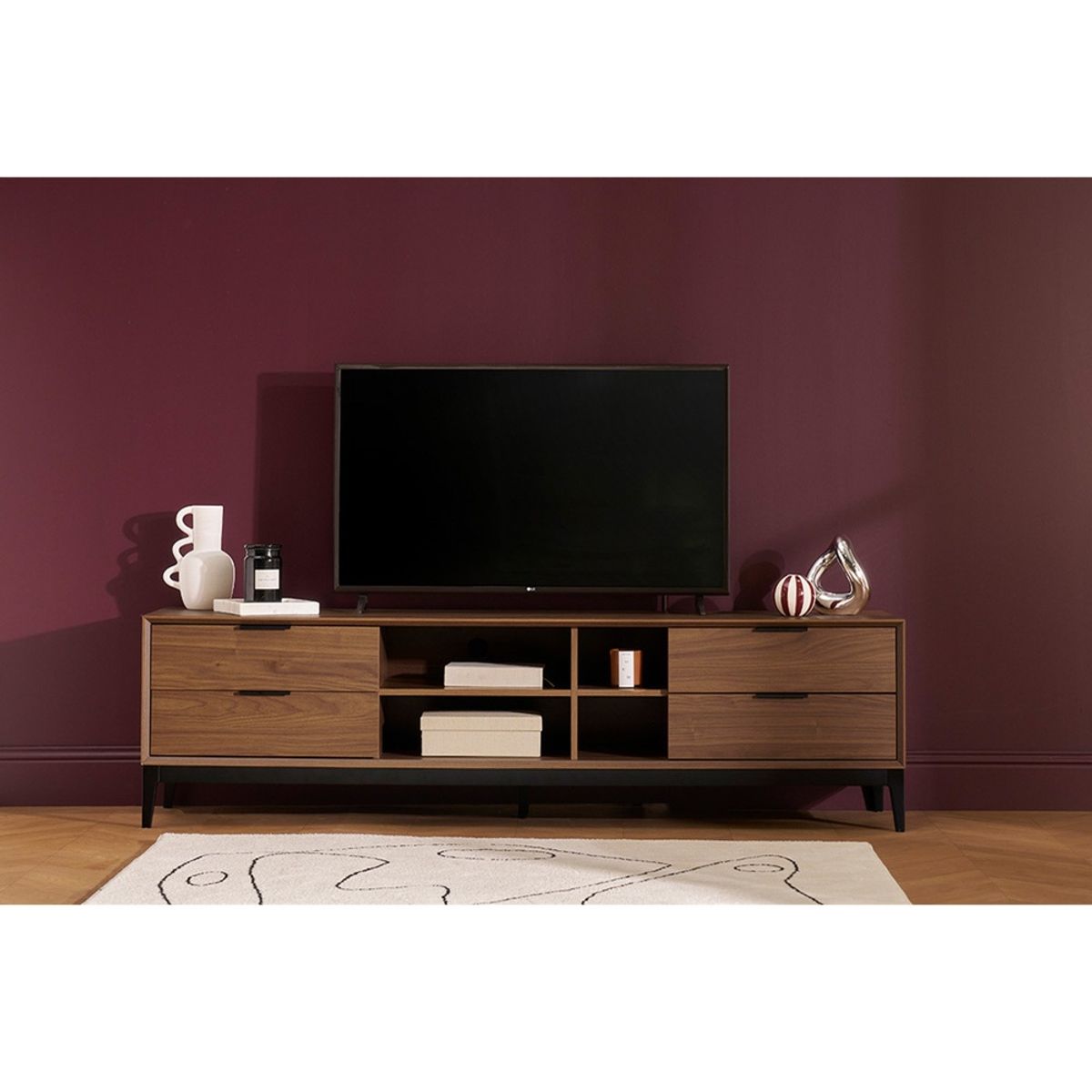 R&R MUEBLES - Mueble de TV Moderno 65 Amaori Gales R&R MUEBLES