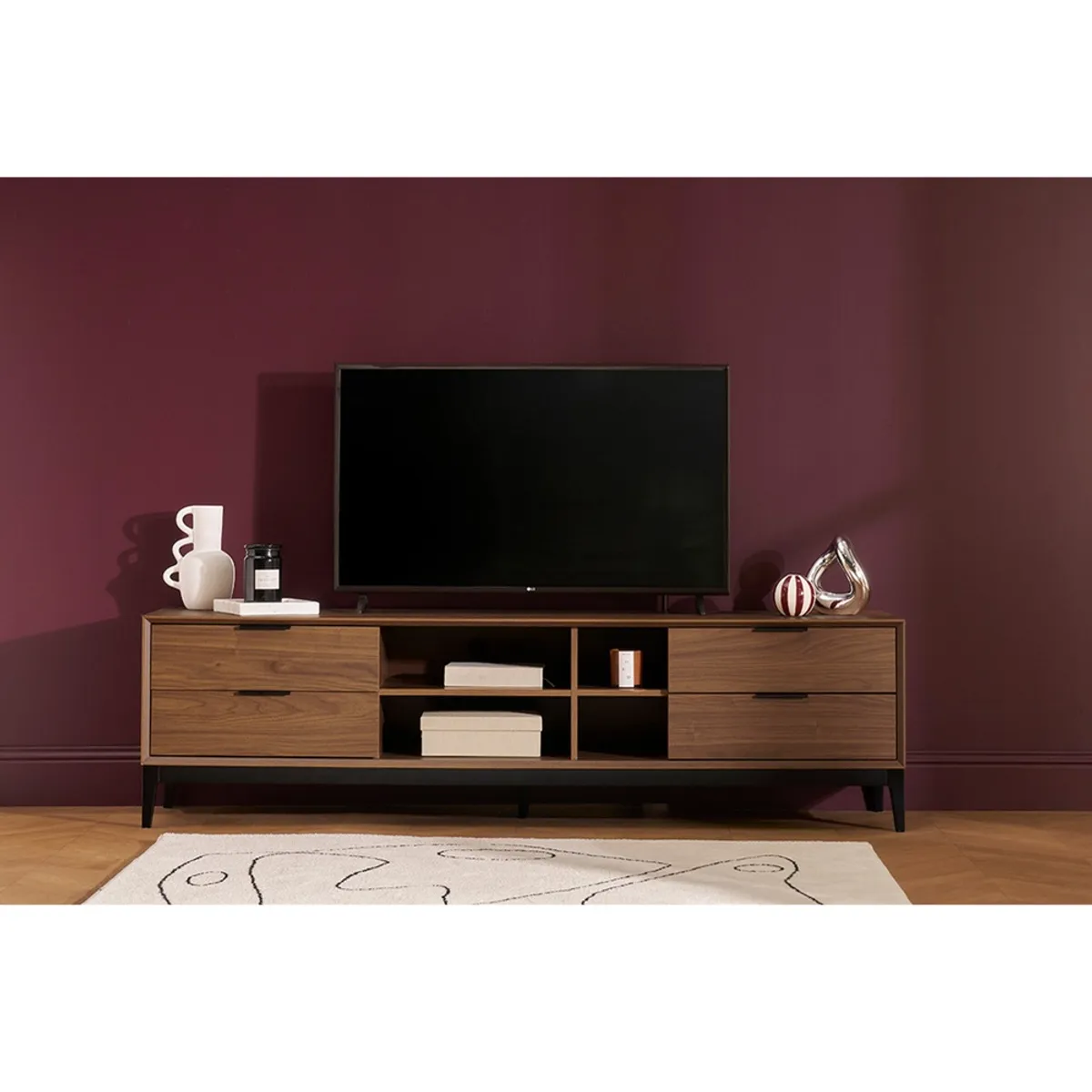 R&R MUEBLES - Mueble de TV Moderno 65 Amaori Gales R&R MUEBLES