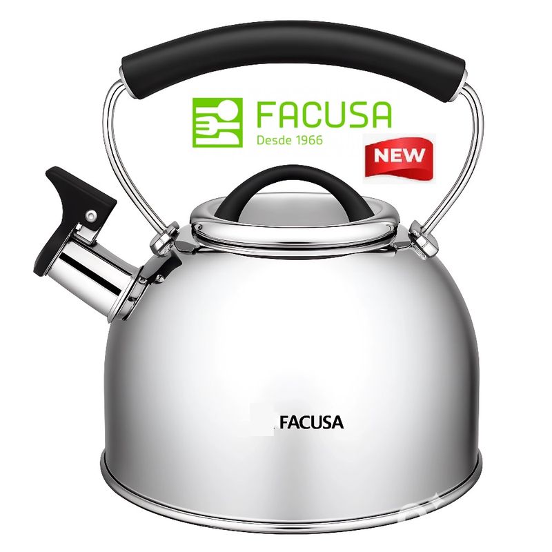 FACUSA - Tetera Facusa de 2.5 litros con Silbador