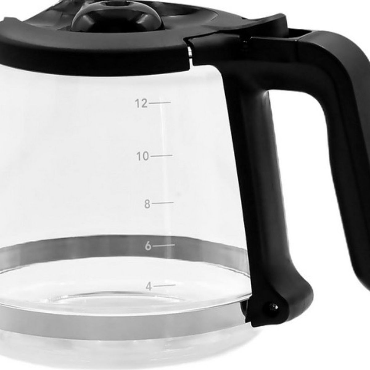 GENERICO - Jarra de repuesto de vidrio 12 tazas compatible con cafetera OSTER