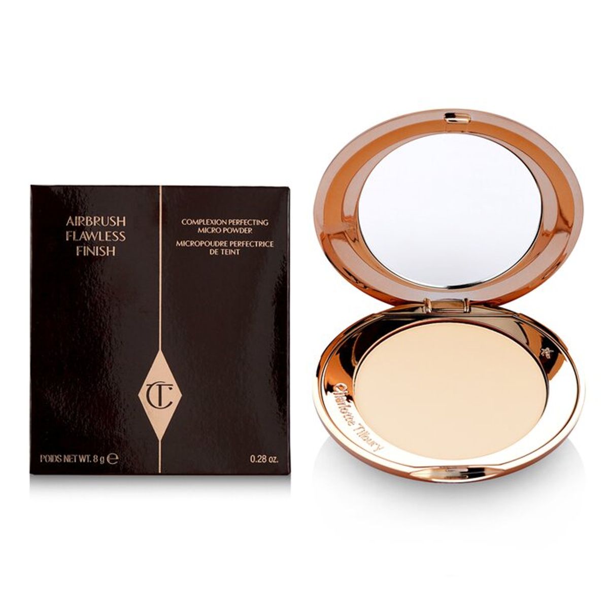 CHARLOTTE TILBURY - Polvo AirBrocha Flawless 01 Fair 8ml Charlotte Tilbury