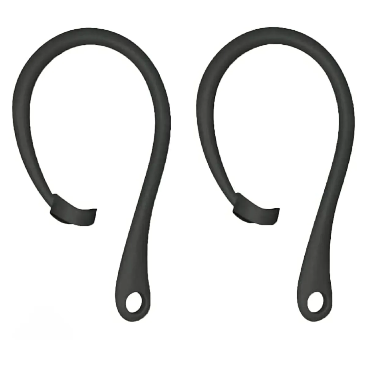 GENERICO - Clip Sujetador Gancho Antiperdida Para AirPods Pro 1 2 3 - NEGRO