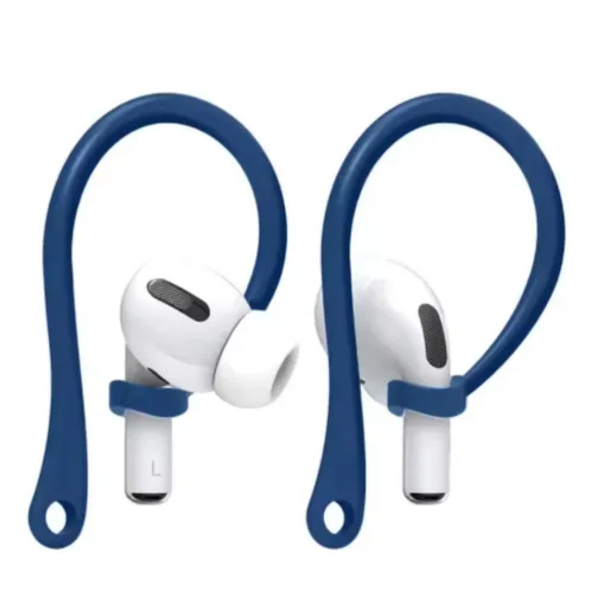 GENERICO - Clip Sujetador Gancho Antiperdida Para AirPods Pro 1 2 3 - AZUL