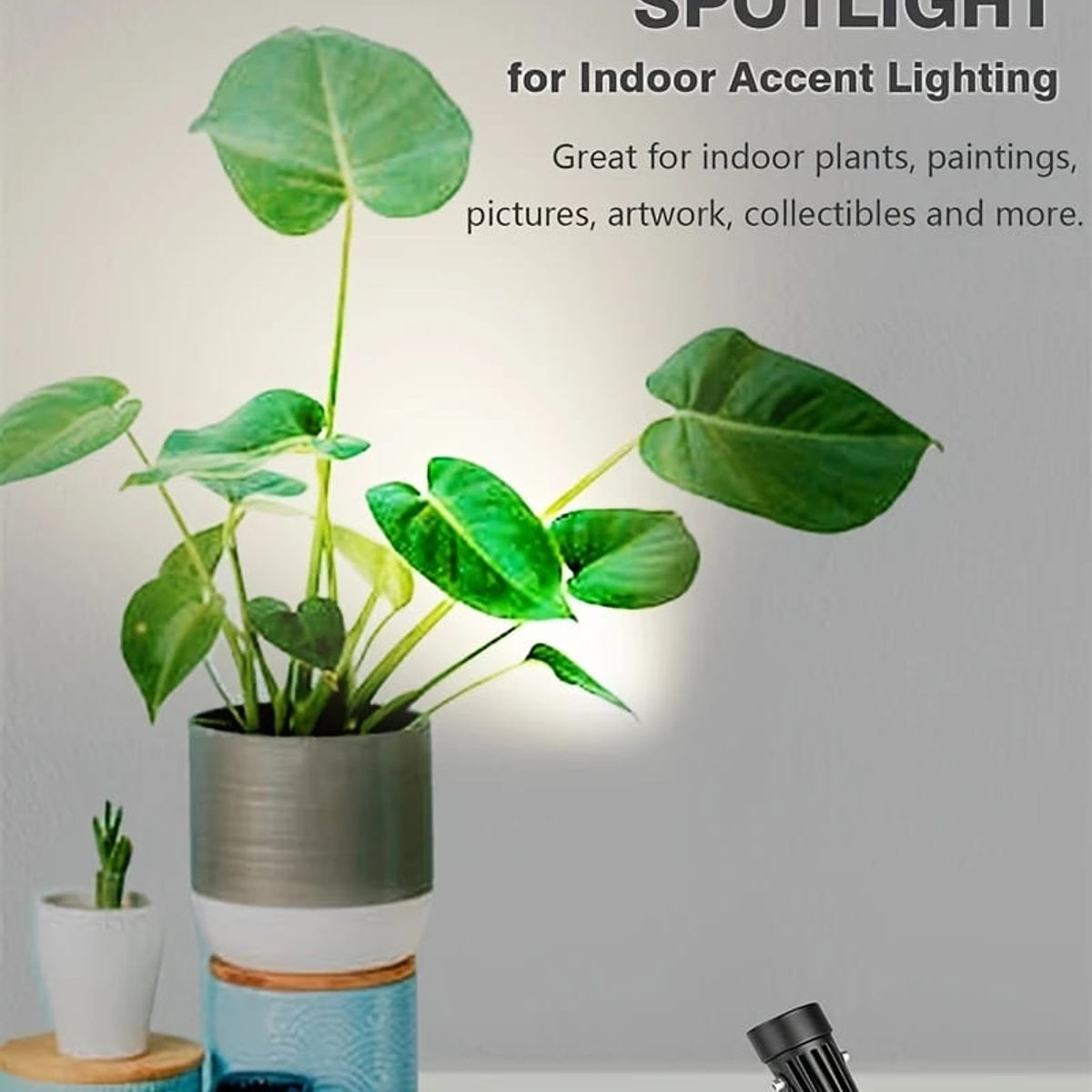 MEGIMPERU - Luz LED para Interior con Temperatura Ajustable Temporizador y USB